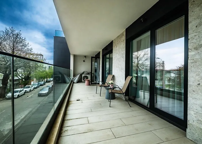 High-end - Terrace Views Appart hôtel Bucarest